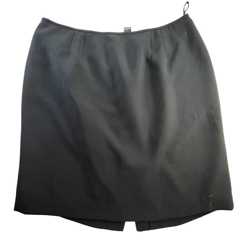 Tahari‎ Arthur S Levine Skirt Womens 20W Navy Blue Pencil Skirt NWT 3160L542